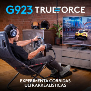 VOLANTE LOGITECH G923 COM TRUEFORCE: O MELHOR VOLANTE DE CORRIDA PARA  PLAYSTATION, XBOX E PC? 